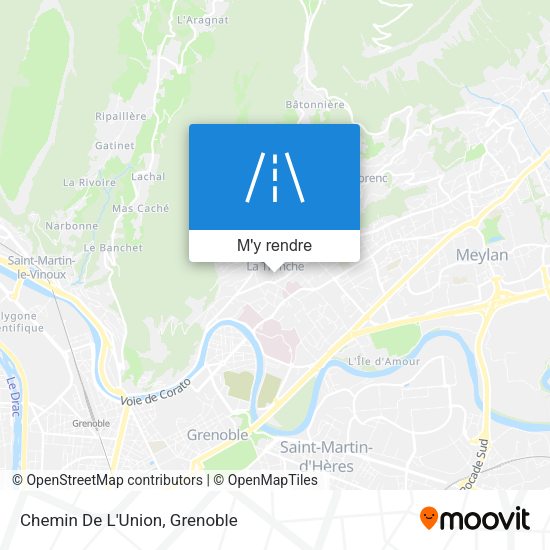 Chemin De L'Union plan