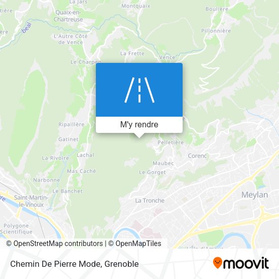 Chemin De Pierre Mode plan