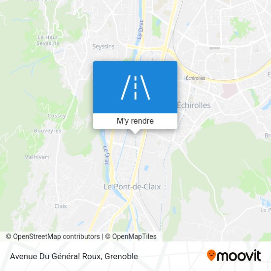 Avenue Du Général Roux plan