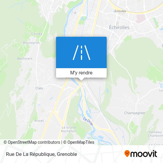Rue De La République plan