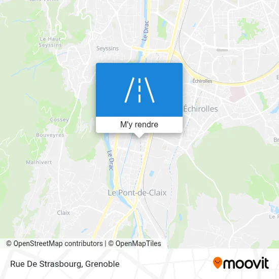 Rue De Strasbourg plan