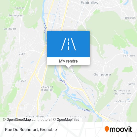 Rue Du Rochefort plan