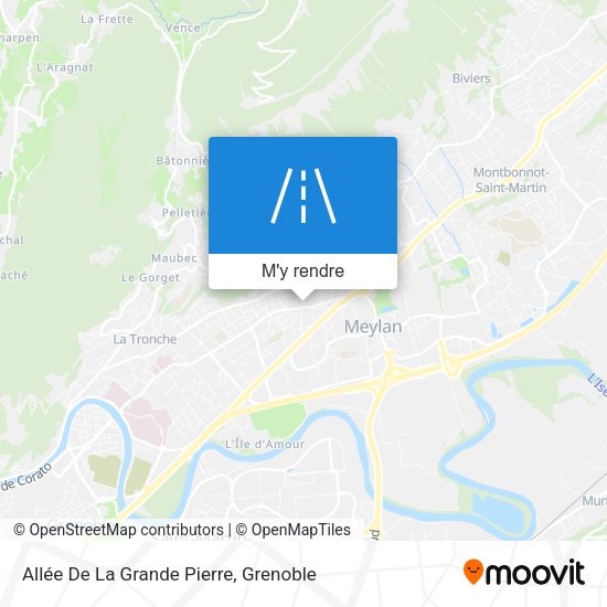 Allée De La Grande Pierre plan
