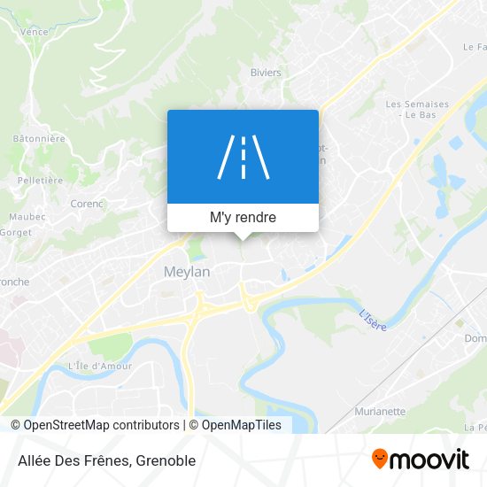 Allée Des Frênes plan