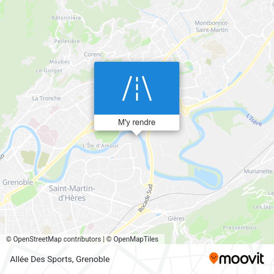 Allée Des Sports plan
