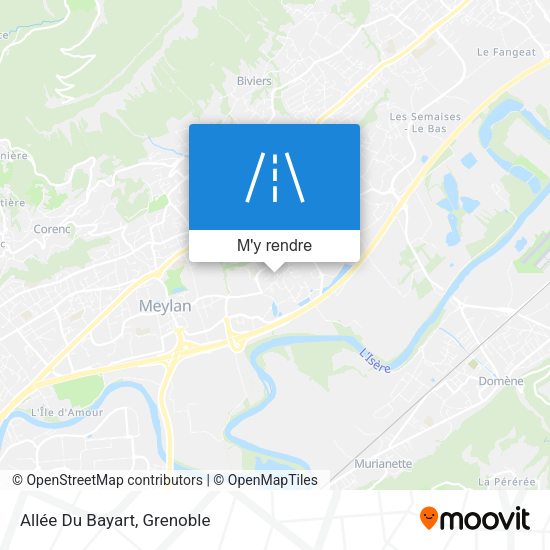 Allée Du Bayart plan
