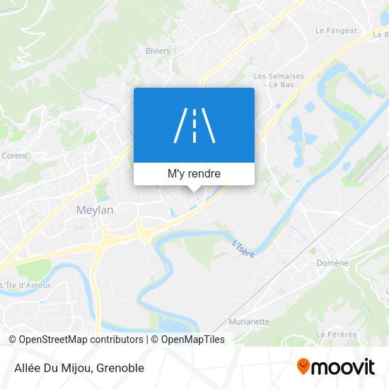 Allée Du Mijou plan