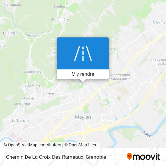 Chemin De La Croix Des Rameaux plan