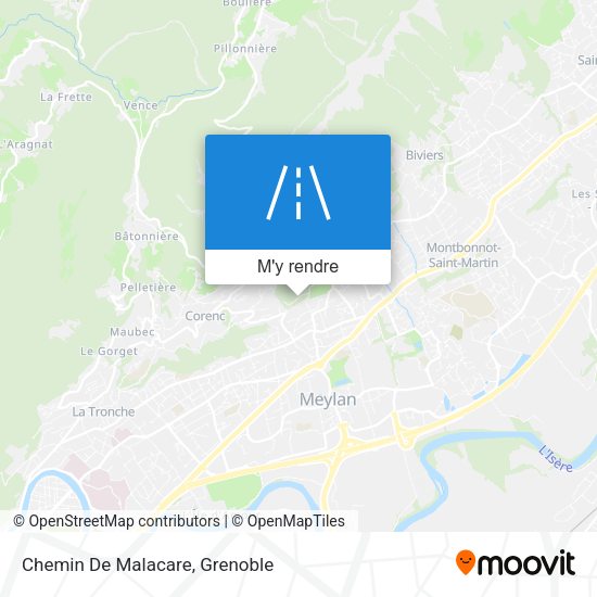 Chemin De Malacare plan