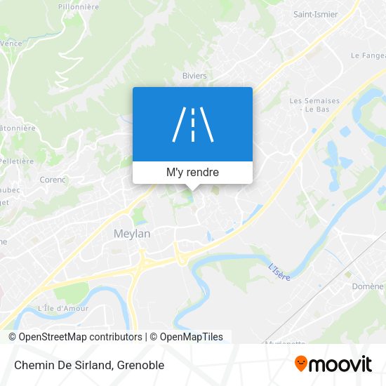 Chemin De Sirland plan