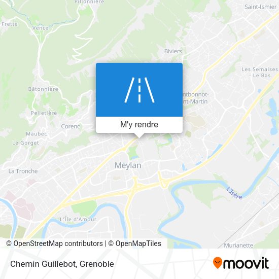 Chemin Guillebot plan