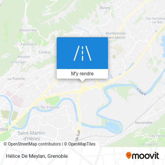 Hélice De Meylan plan