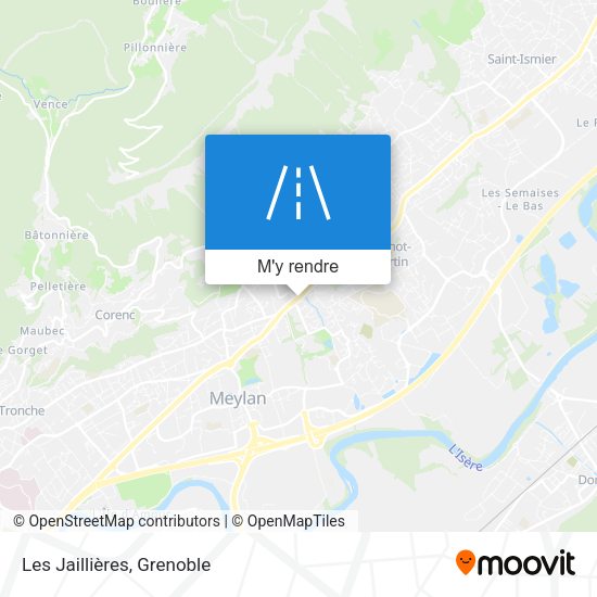 Les Jaillières plan