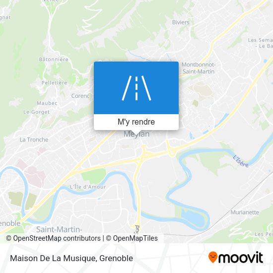 Maison De La Musique plan