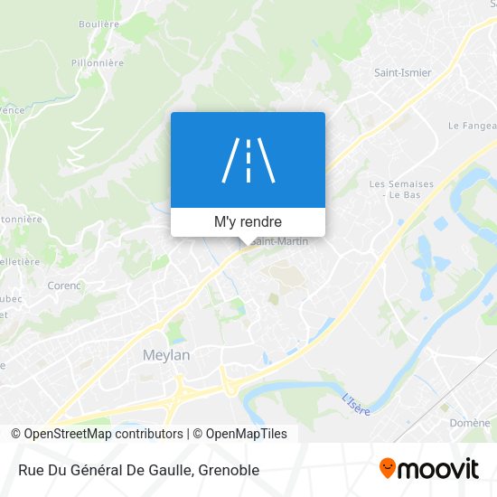 Rue Du Général De Gaulle plan