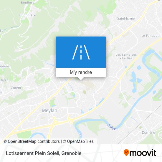 Lotissement Plein Soleil plan