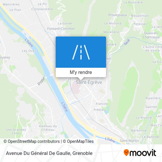 Avenue Du Général De Gaulle plan