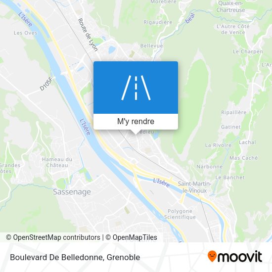 Boulevard De Belledonne plan