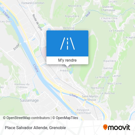 Place Salvador Allende plan