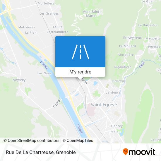 Rue De La Chartreuse plan