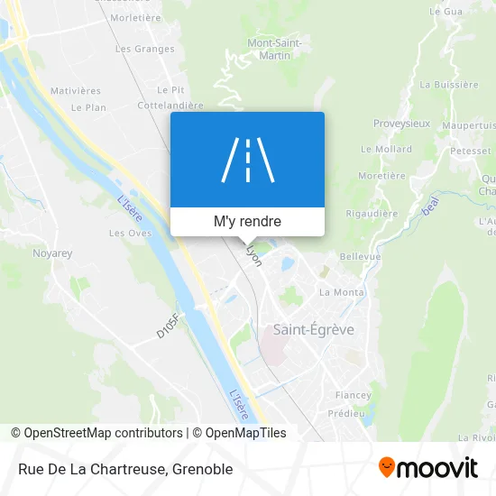 Rue De La Chartreuse plan