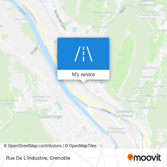 Rue De L'Industrie plan