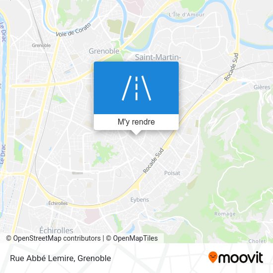 Rue Abbé Lemire plan