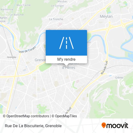 Rue De La Biscuiterie plan