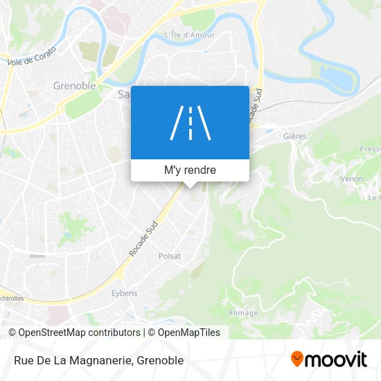 Rue De La Magnanerie plan