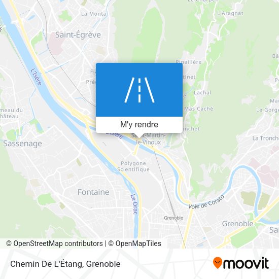 Chemin De L'Étang plan