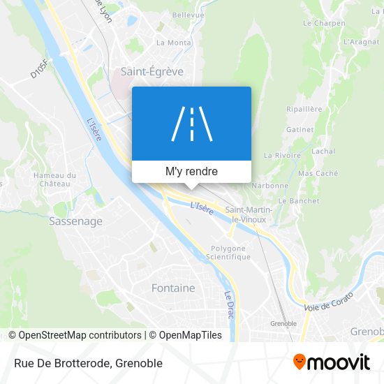 Rue De Brotterode plan