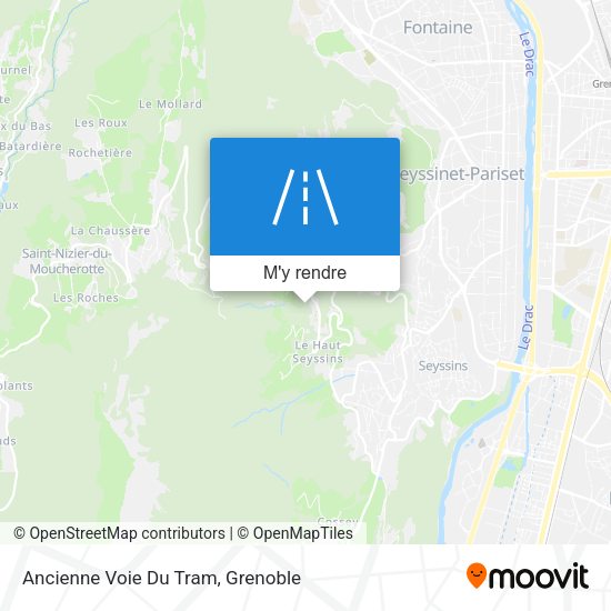 Ancienne Voie Du Tram plan