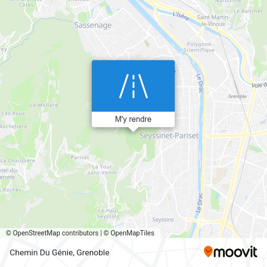 Chemin Du Génie plan
