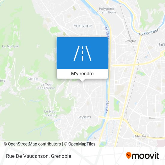 Rue De Vaucanson plan