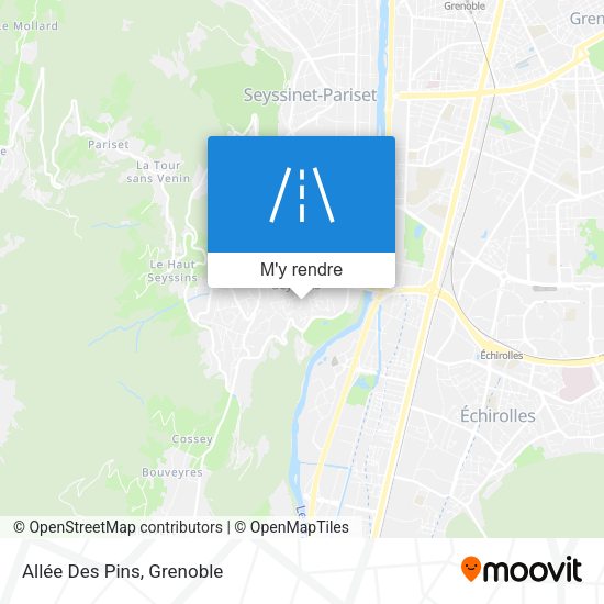 Allée Des Pins plan