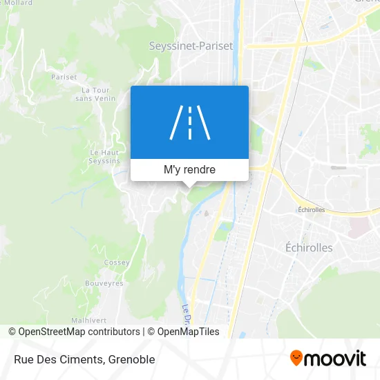 Rue Des Ciments plan