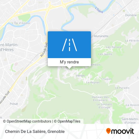 Chemin De La Salière plan