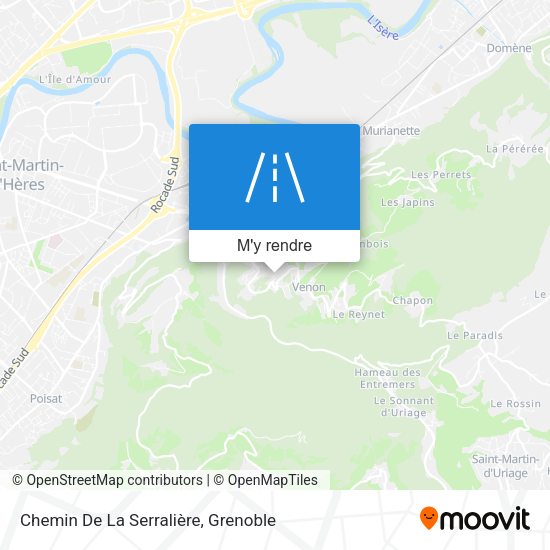 Chemin De La Serralière plan