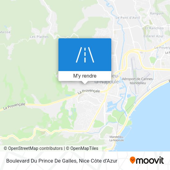 Boulevard Du Prince De Galles plan