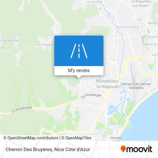 Chemin Des Bruyères plan