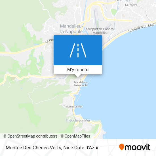 Montée Des Chênes Verts plan