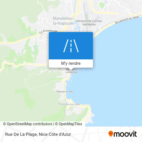 Rue De La Plage plan