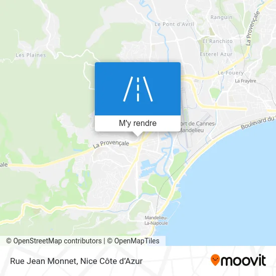 Rue Jean Monnet plan