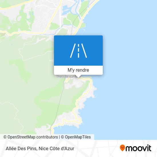 Allée Des Pins plan