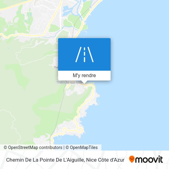 Chemin De La Pointe De L'Aiguille plan