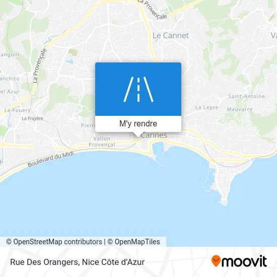 Rue Des Orangers plan