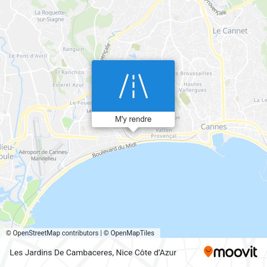 Les Jardins De Cambaceres plan