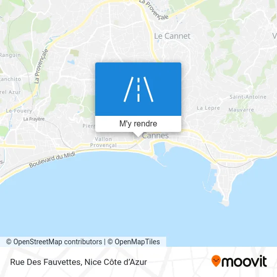 Rue Des Fauvettes plan