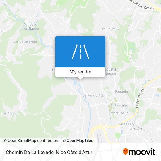 Chemin De La Levade plan