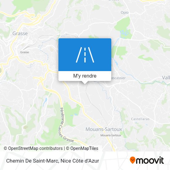 Chemin De Saint-Marc plan
